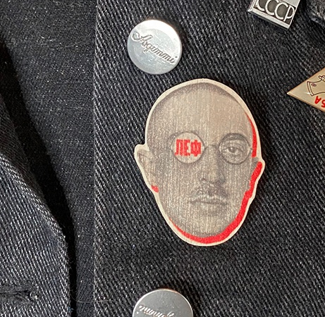 Брошь Родченко. Леф