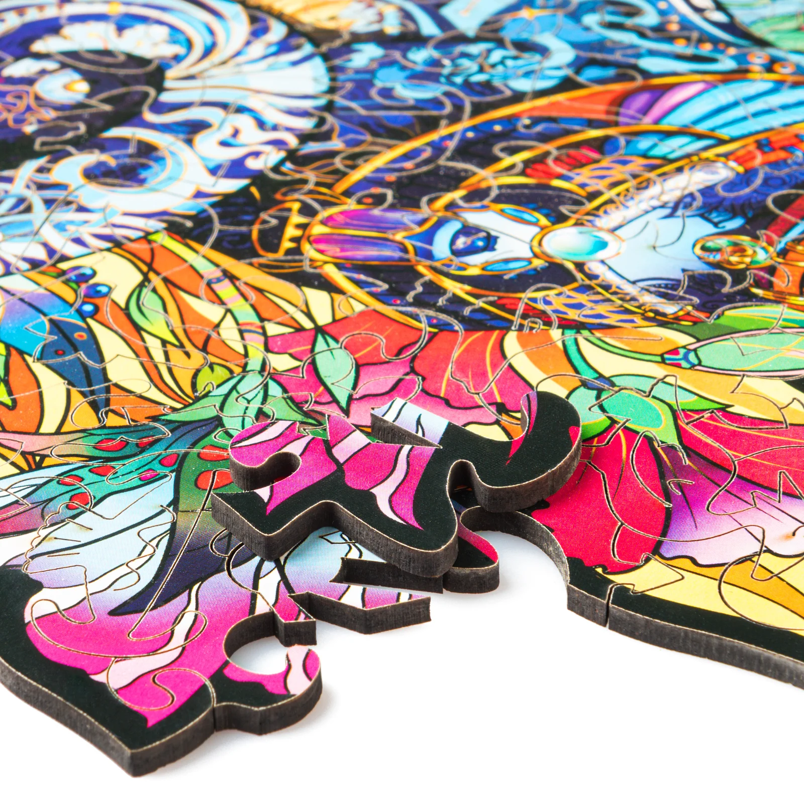 Деревянный пазл Египетская Кошка S