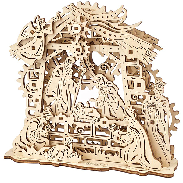 3D-пазл UGears Рождественский Вертеп
