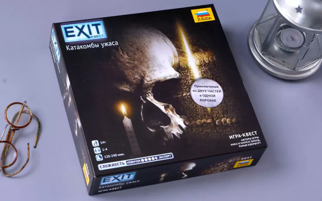 Настольная игра Exit-Квест. Катакомбы ужаса