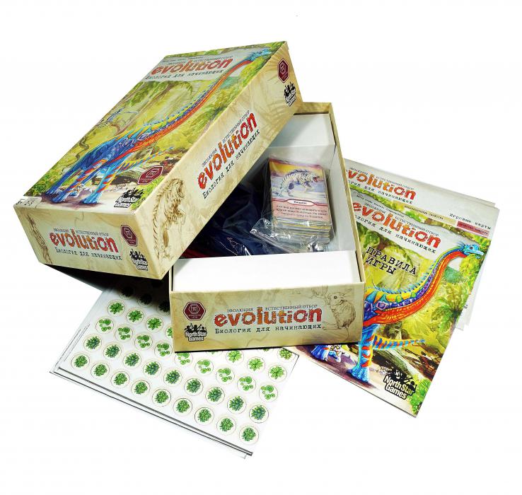 Настольная игра Эволюция. Биология для начинающих