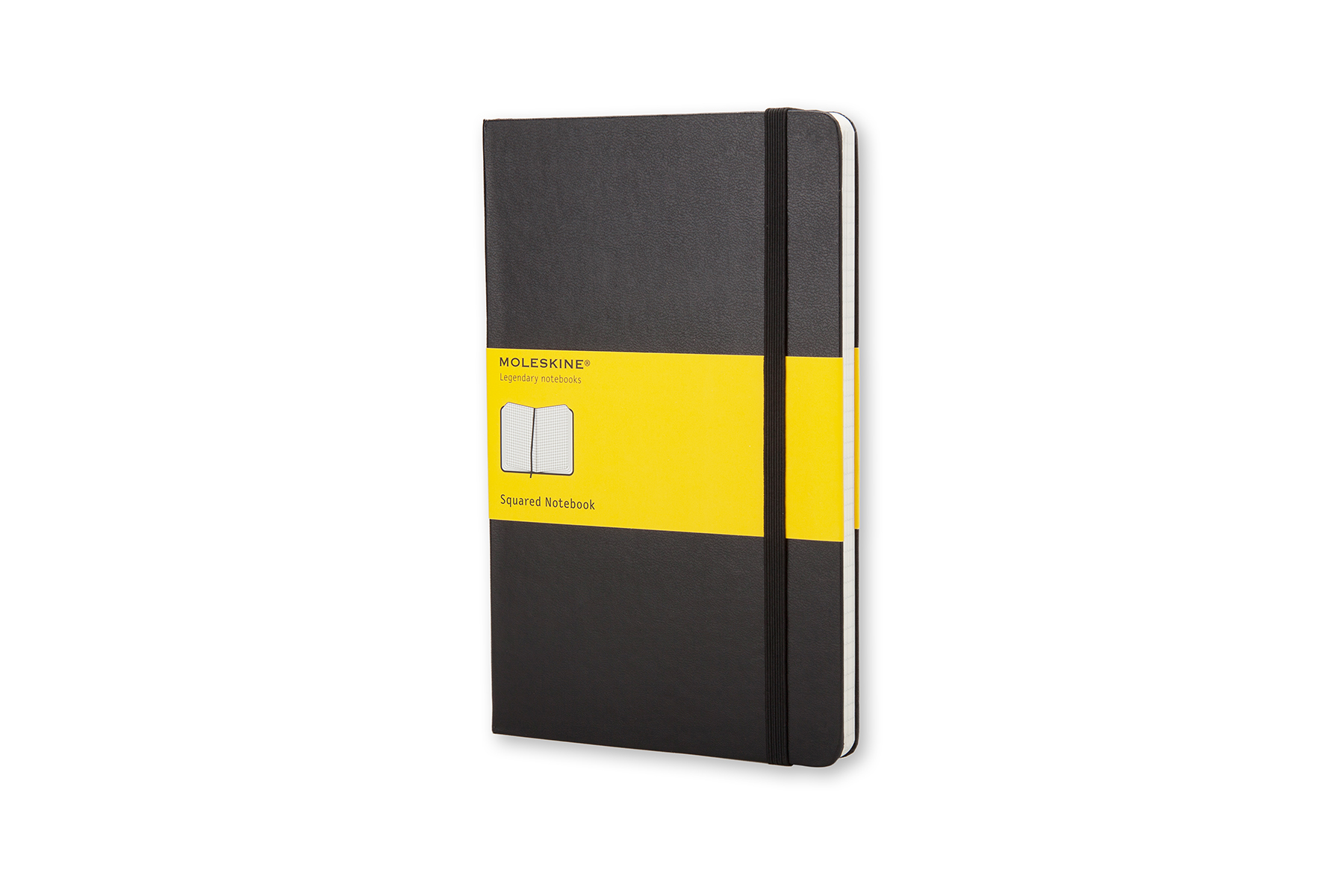 Записная книжка Classic (в клетку) Pocket черная