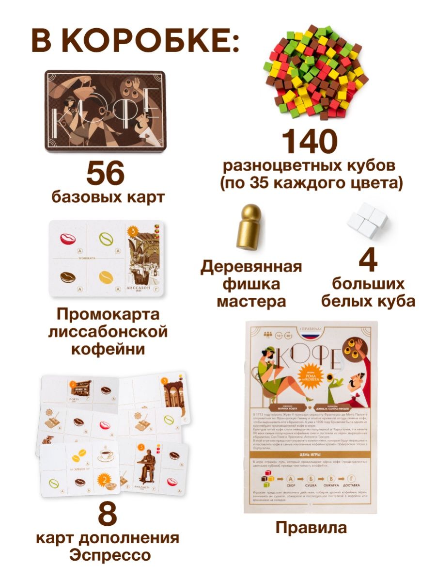 Настольная игра Кофе