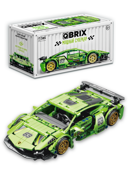 Конструктор Qbrix Мощный суперкар