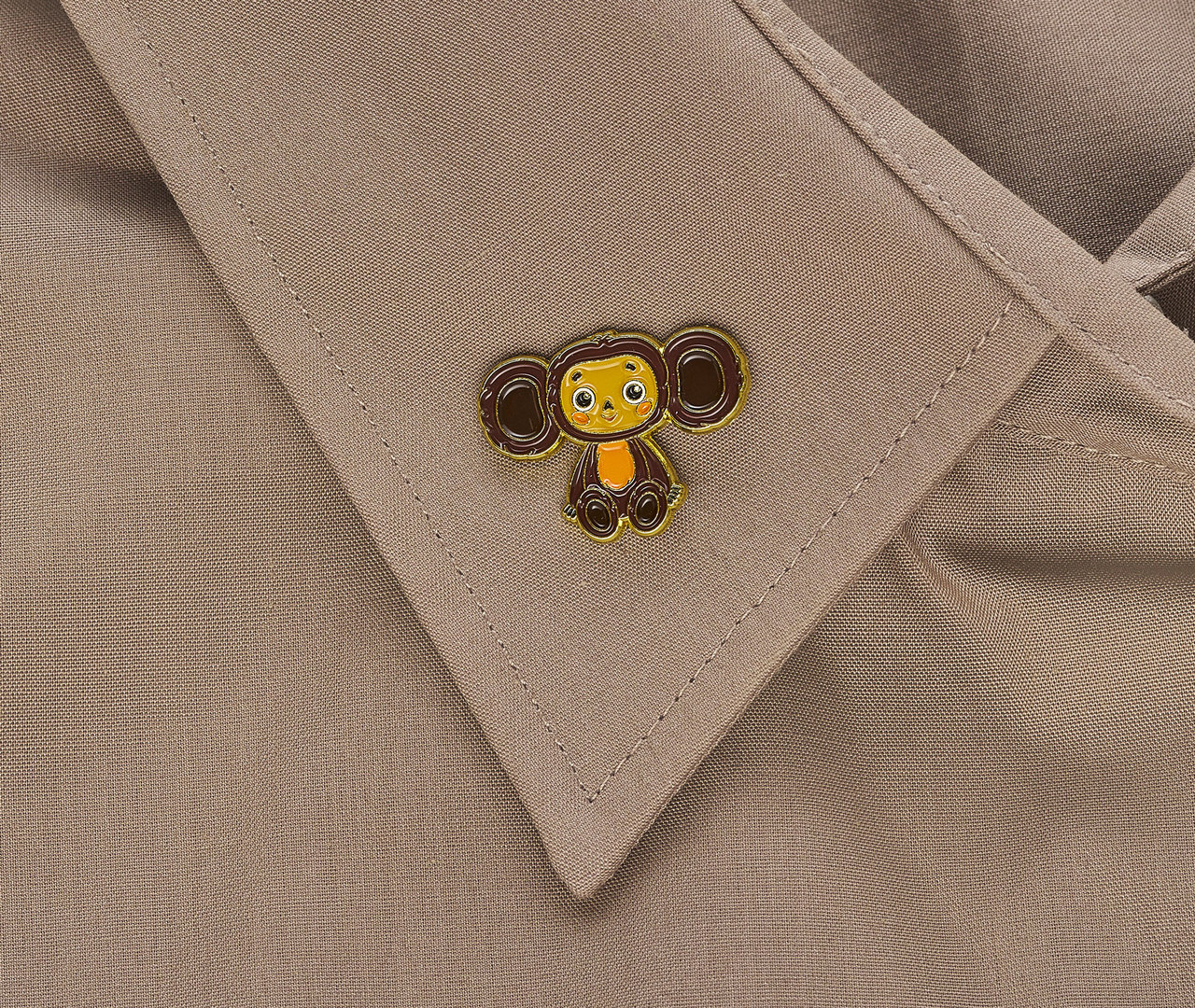 Значок PinPinPin СМФ Чебурашка