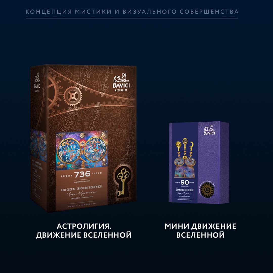 Пазл Мини-набор  Астрология. Движение вселенной