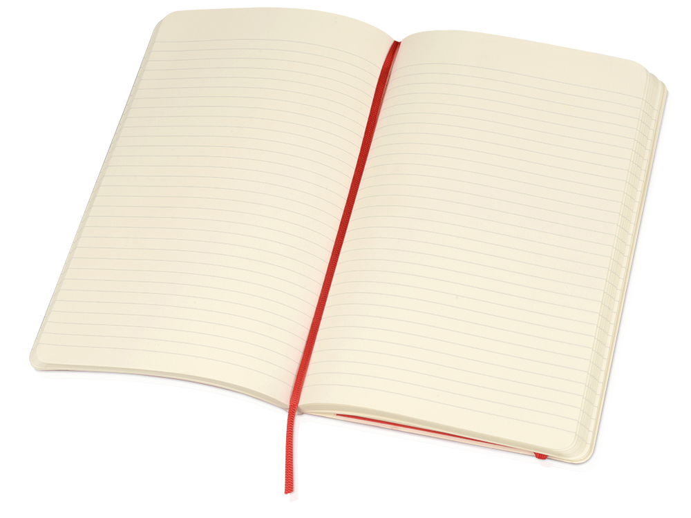 Записная книжка Classic Soft (в линейку) ХLarge, красный