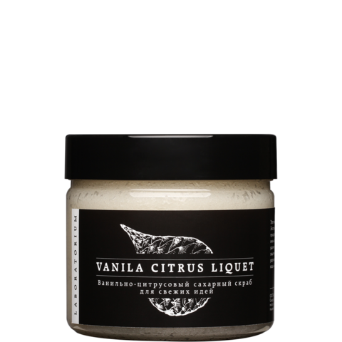 Скраб сахарный ванильно-цитрусовый, 300 мл.
