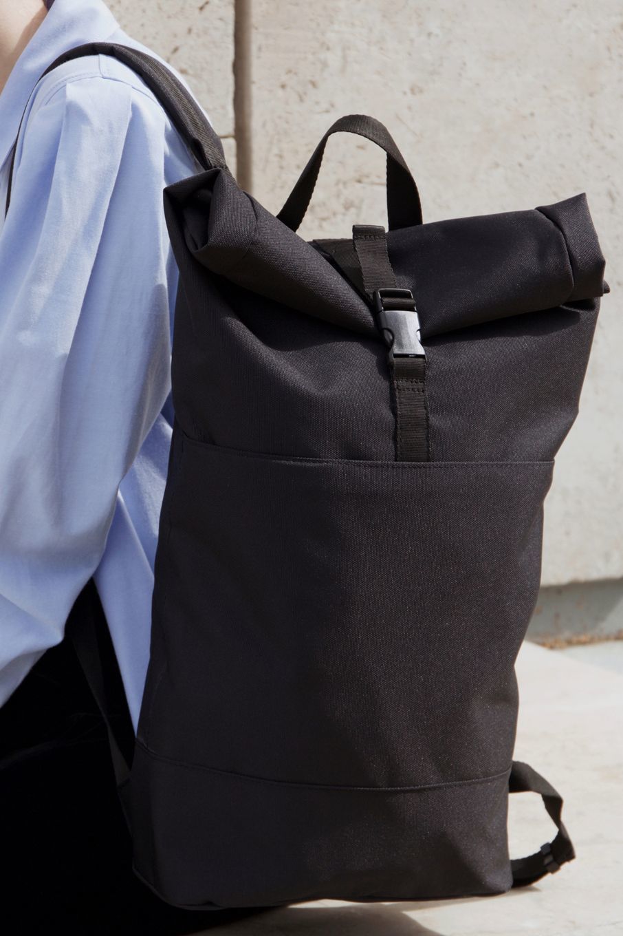 Рюкзак Sputnik Rolltop (Richard) черный