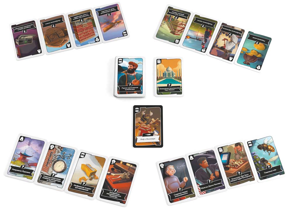 Настольная игра Таймлайн Твист 1 Сквозь века