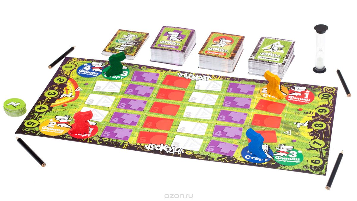 Настольная игра Крокодил Большая вечеринка