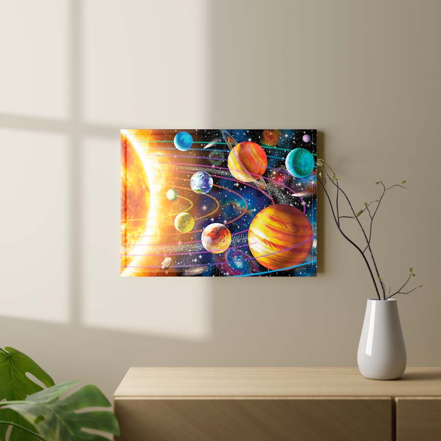 Алмазная мозаика В объятиях космоса 30х40 см