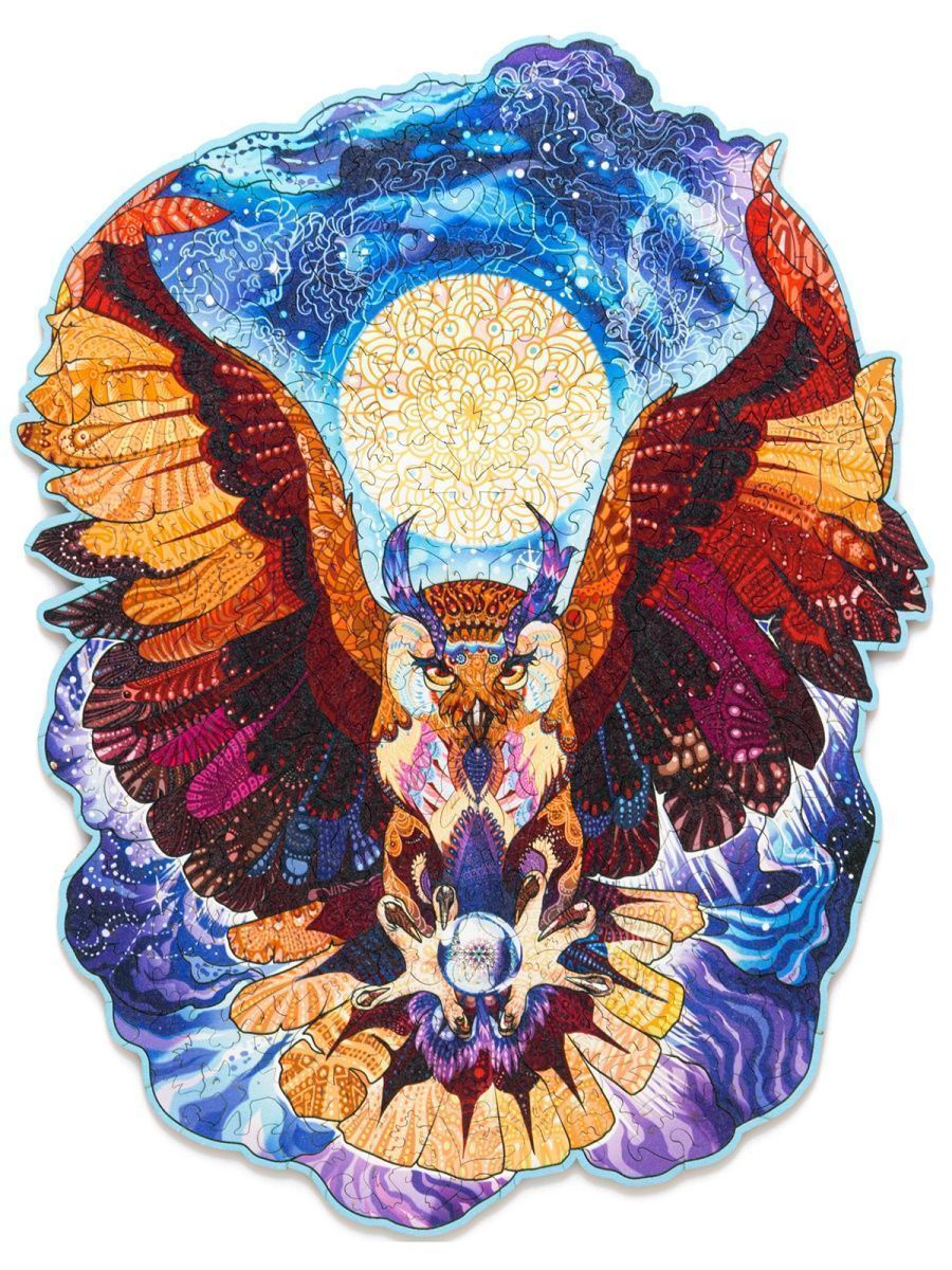 Деревянный пазл Мудрая Сова L