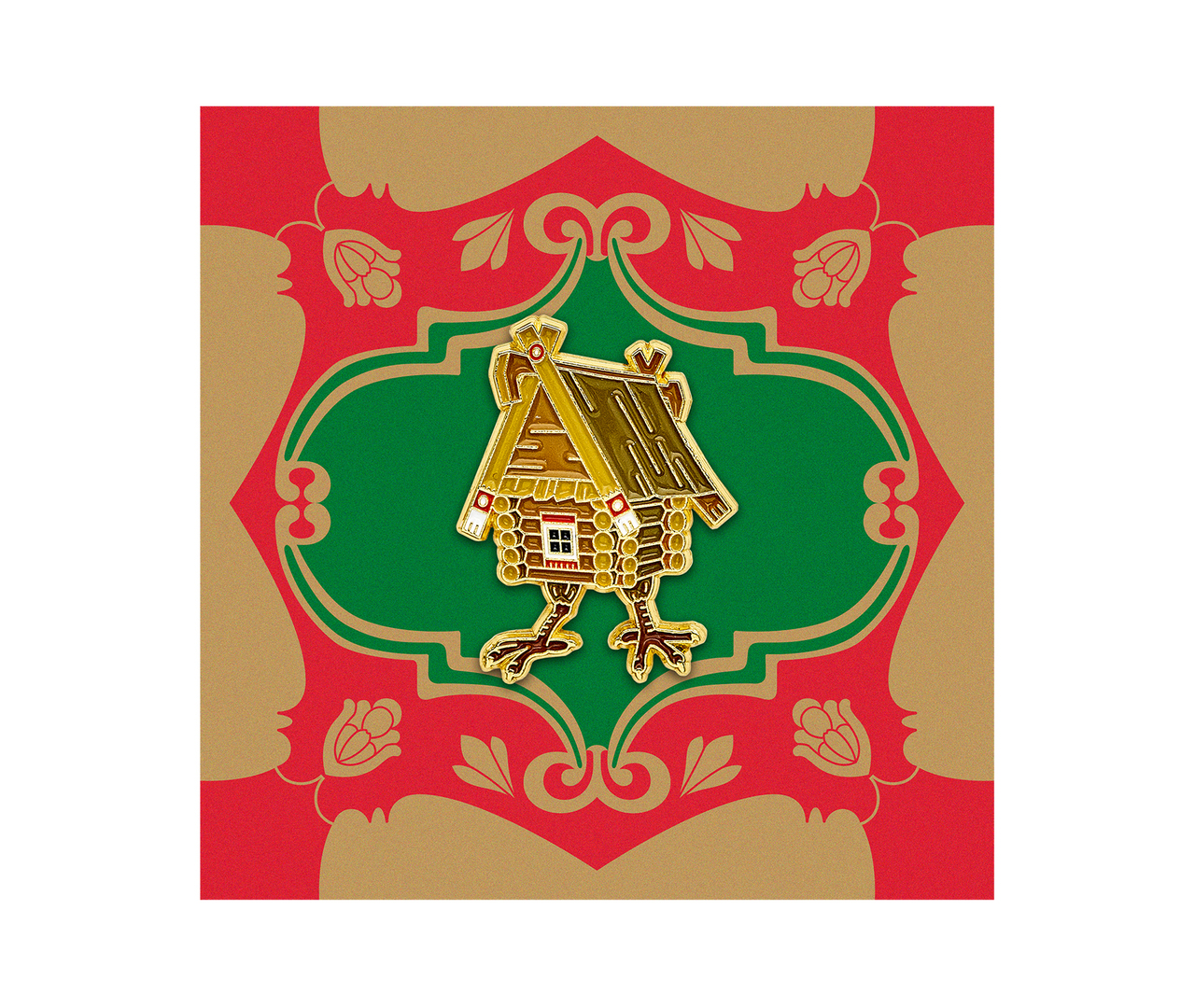 Значок PinPinPin Избушка