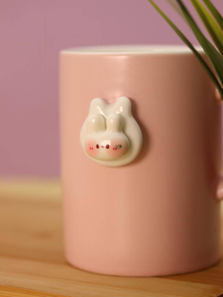 Кружка Cute animal head (bunny)