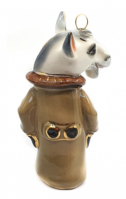 Елочная игрушка Конь в пальто
