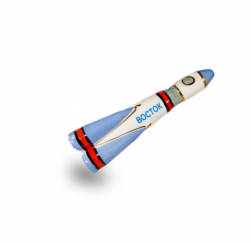 Елочная игрушка Восток (белый)