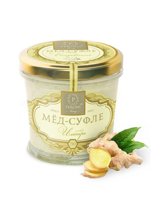 Мед-суфле Имбирь, 125 гр.
