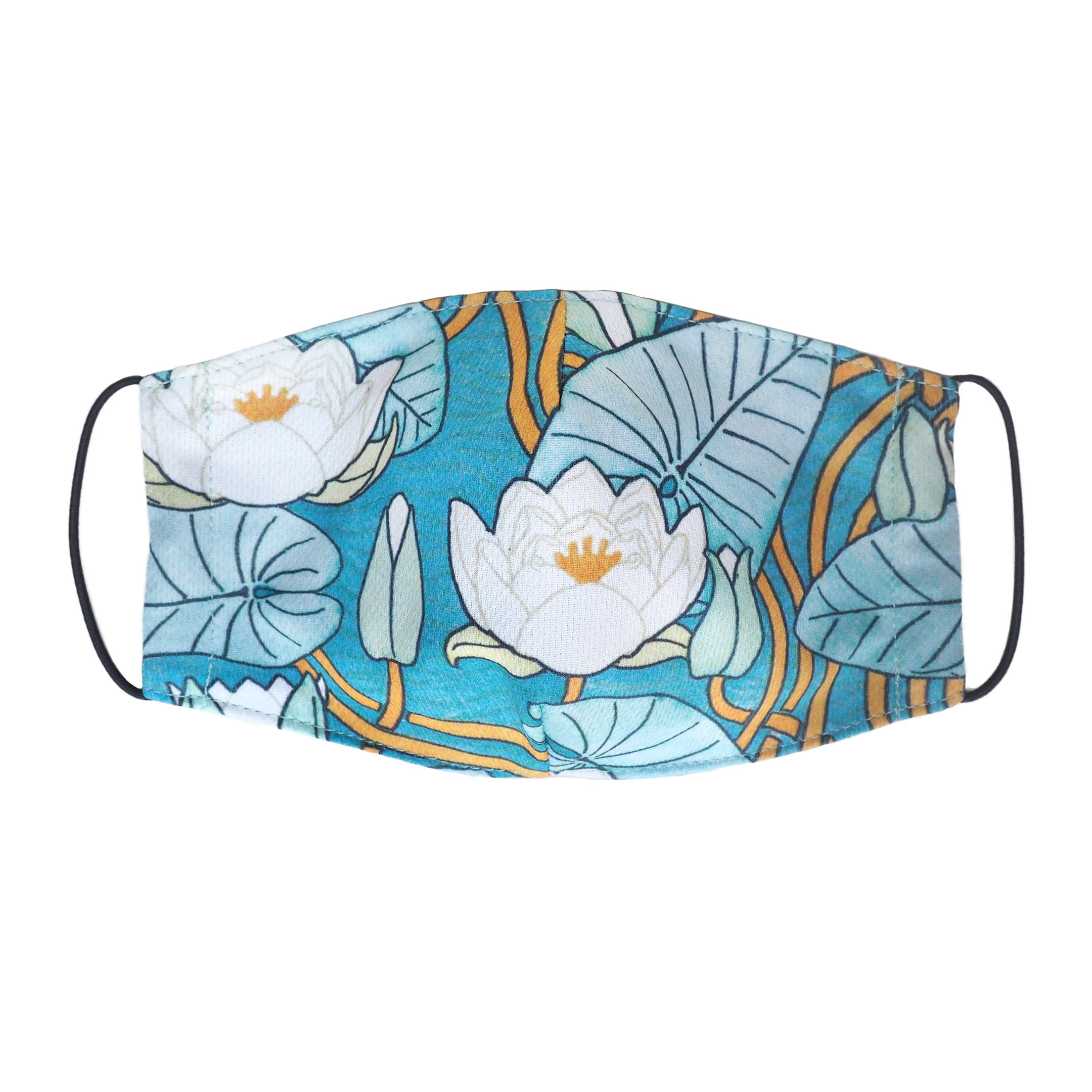 Маска многоразовая Лилии. Моне