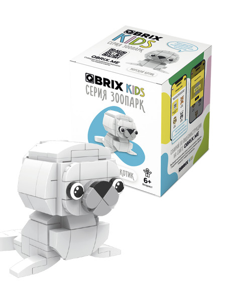 Конструктор Qbrix Kids Морской котик