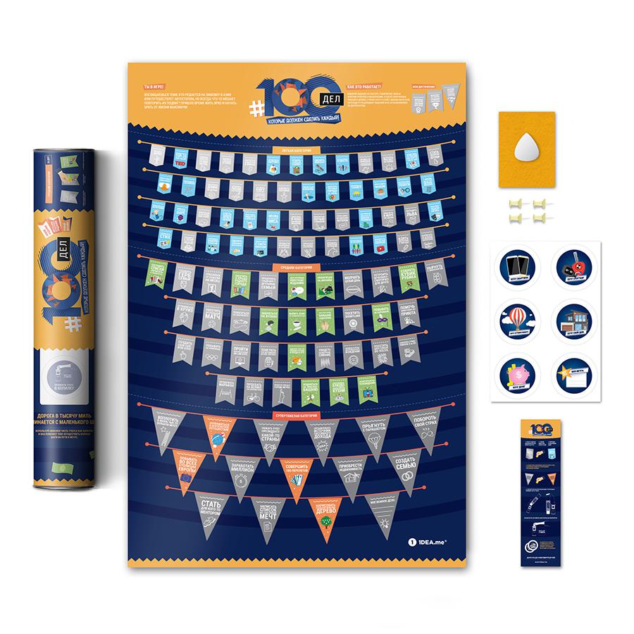 Интерактивный постер #100 ДЕЛ