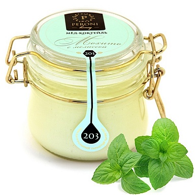 Мед-суфле Мохито с мелиссой, 250 гр.