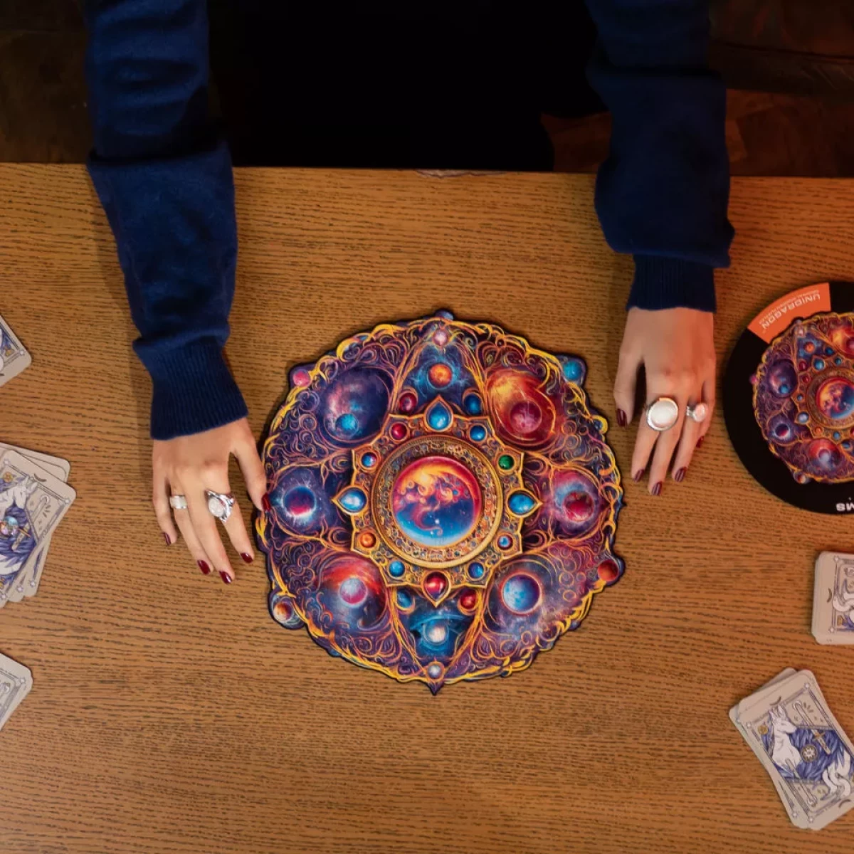 Деревянный пазл Мандала Космической Мечты M