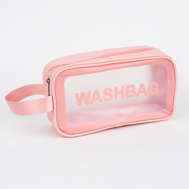 Косметичка Washbag розовая