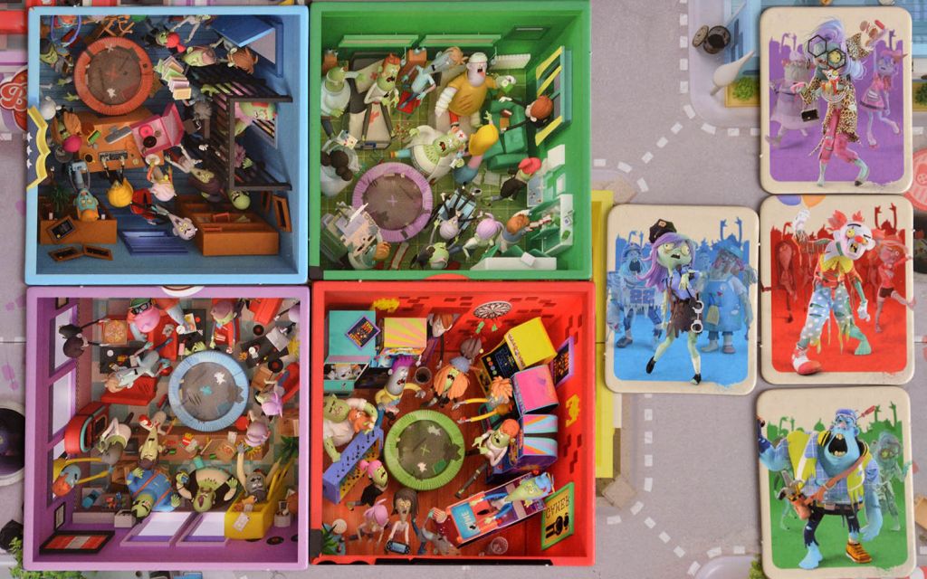 Настольная игра Зомби в городе