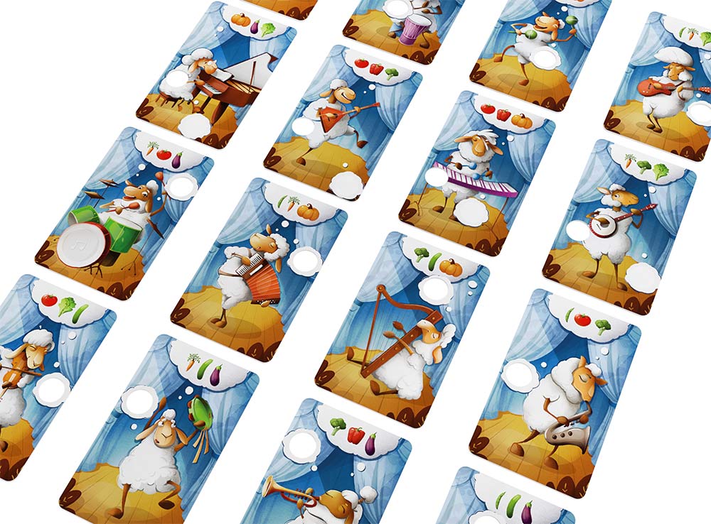 Настольная игра Коварный волк и пропавшая нота