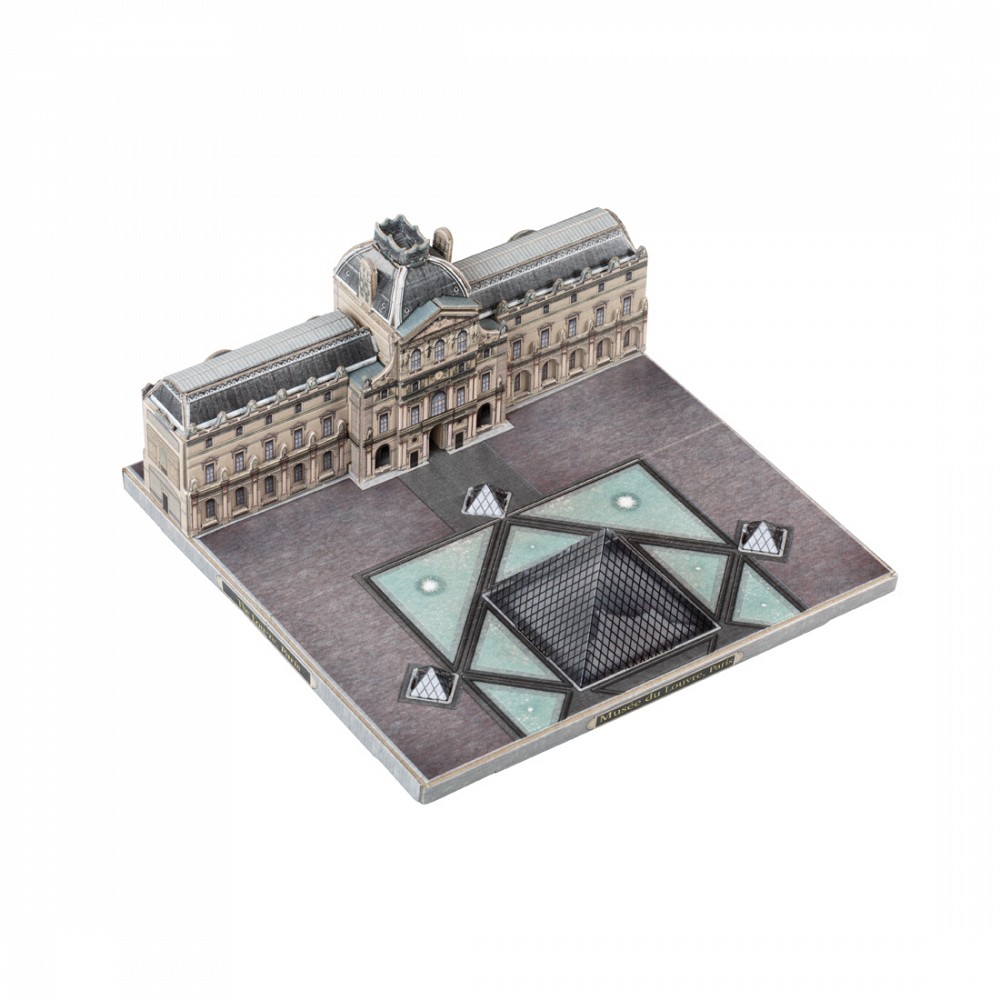 Бумажный конструктор Музей Лувр