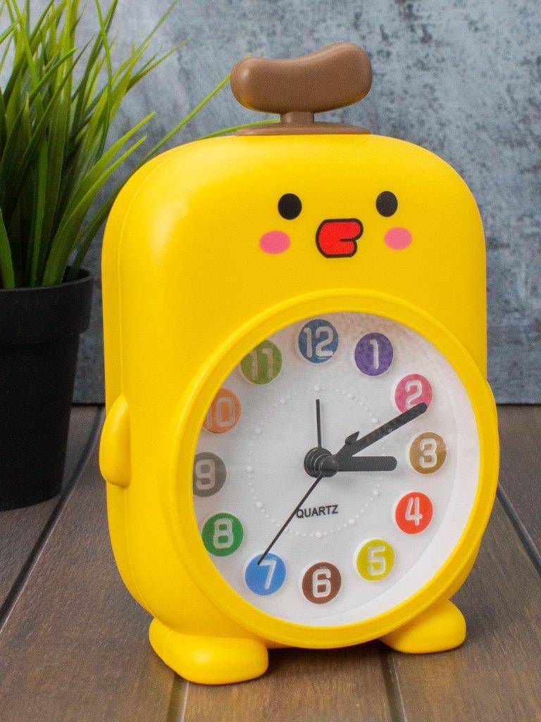 Часы-будильник Rainbow duck (yellow)