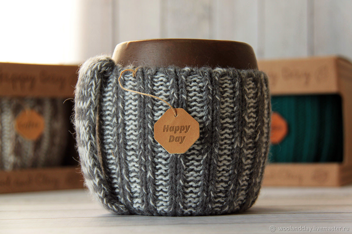 Вязаная кружка Эрл Грей
