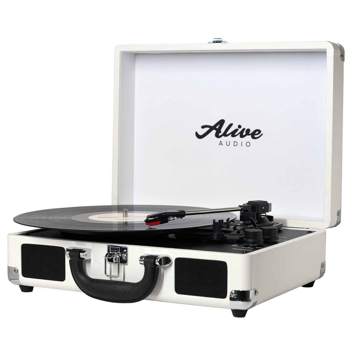 Виниловый проигрыватель Alive Audio Glam Milk c Bluetooth