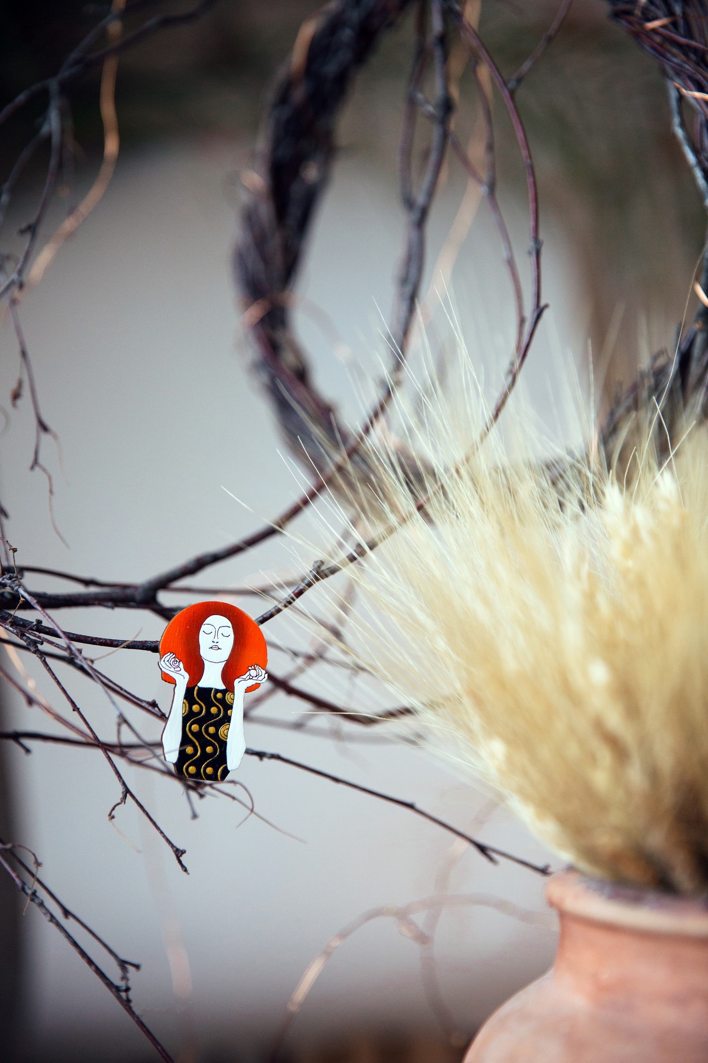 Брошь Ода Климт