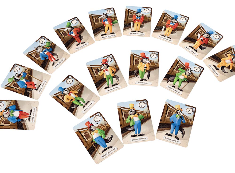 Настольная игра Коварный волк и пропавшая нота