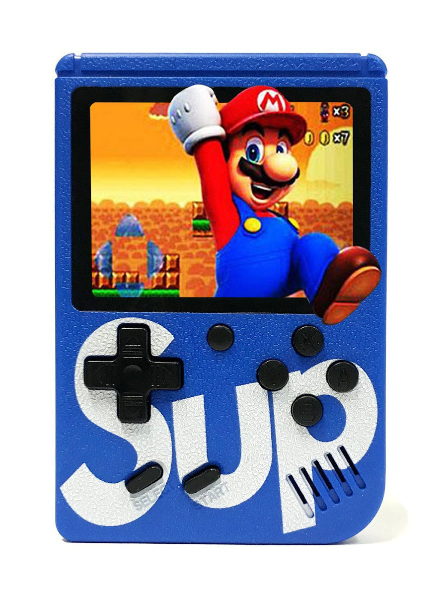 Игровая приставка SUP Gamebox Plus 400 в 1 (синий)