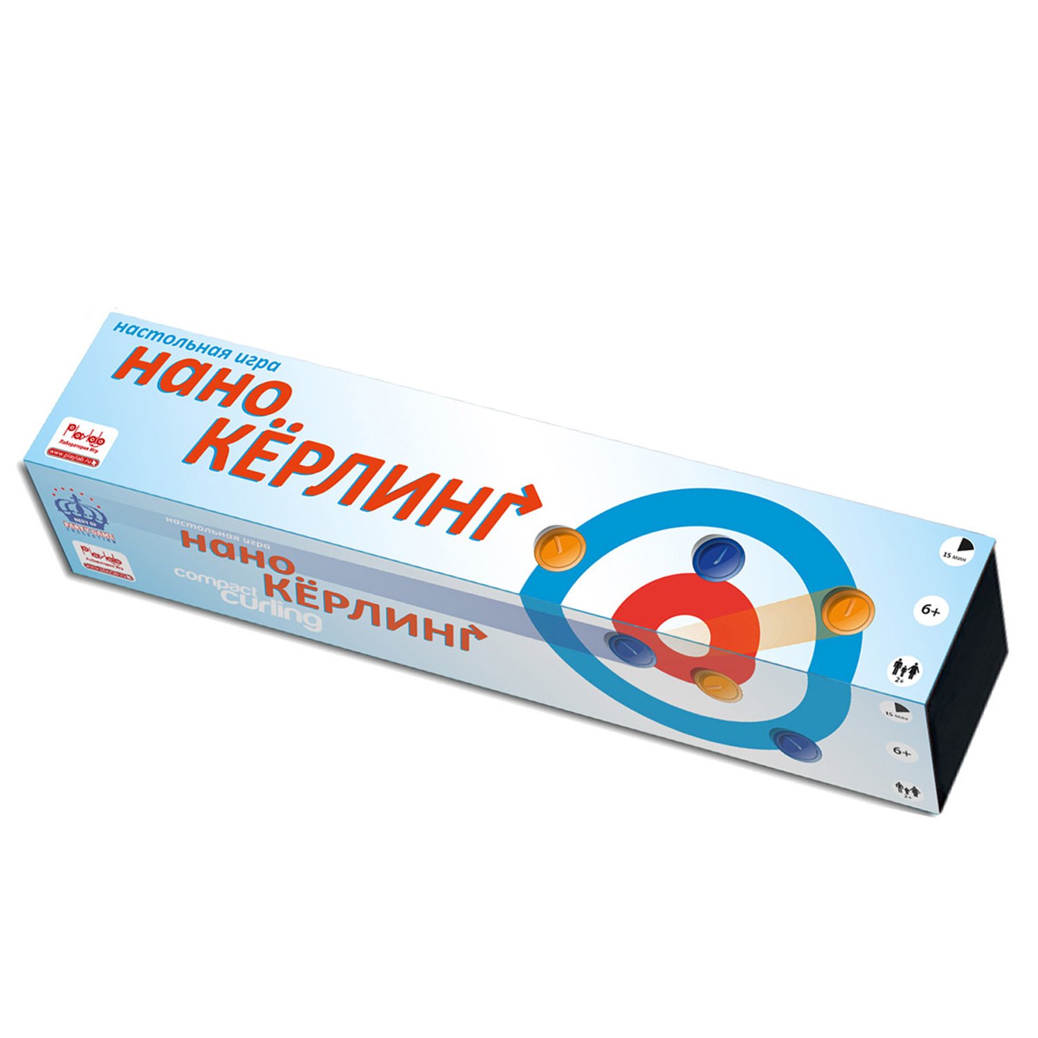 Игра Нано-Кёрлинг в тубусе	