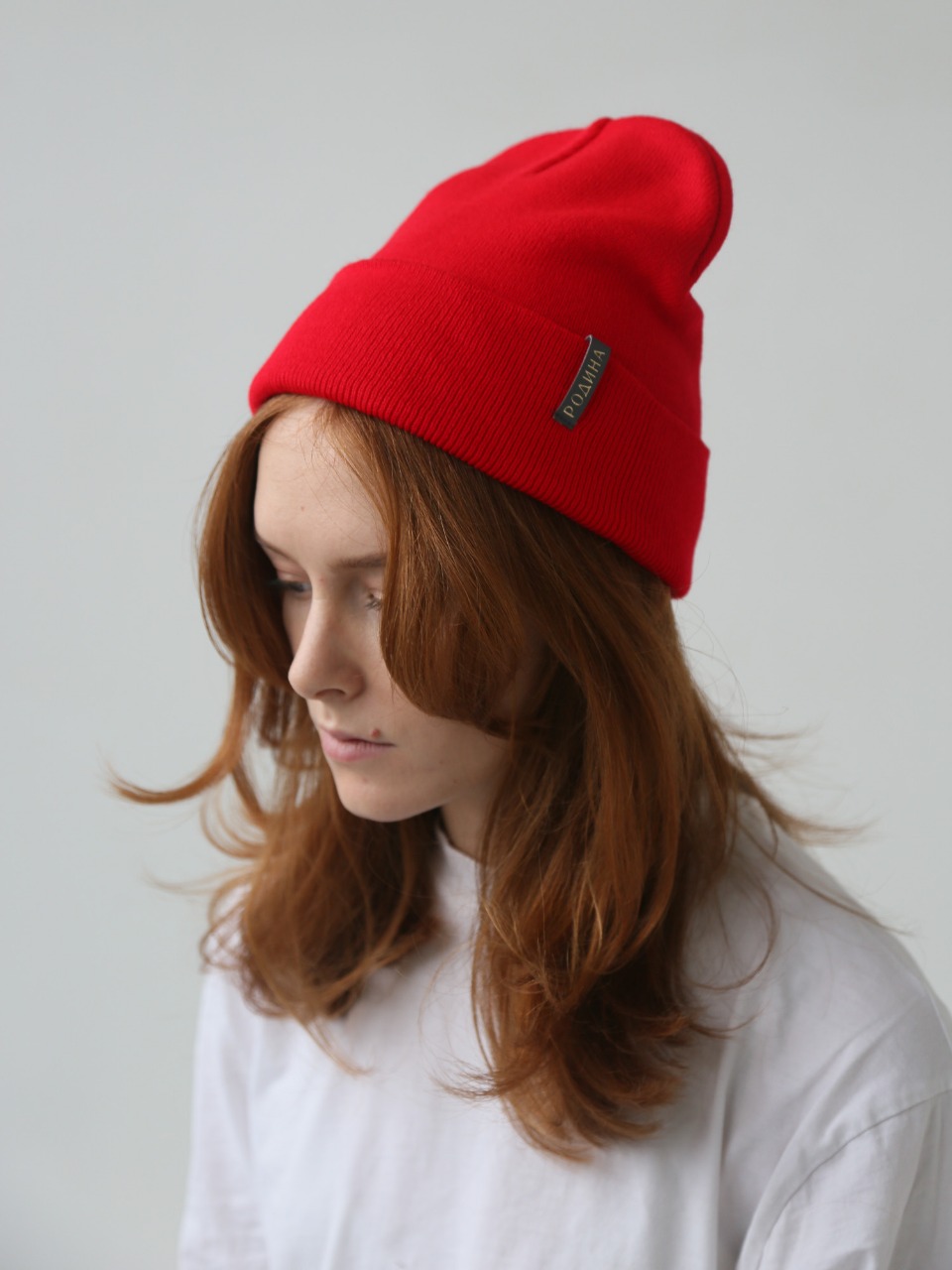 Шапка Родина Base wool (Красный)
