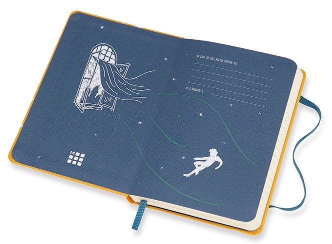 Записная книжка Peter Pan Fairies (в линейку), Pocket,желтый