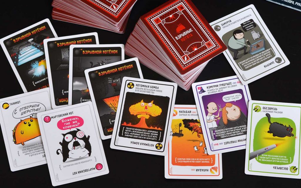 Настольная игра Взрывные котята: Рецепты котострофы