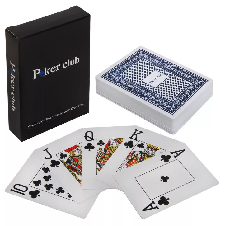 Карты Poker club (синяя рубашка)