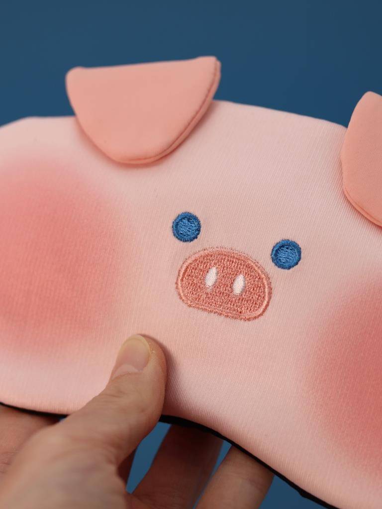 Маска для сна гелевая Animal friends (pig)