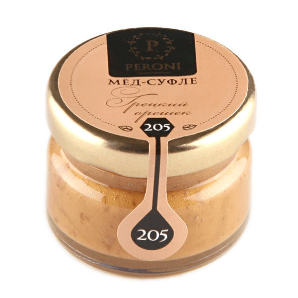 Мед-суфле Грецкий орешек, 30 гр.