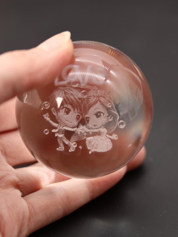 Ночник 3D Love (6 см)