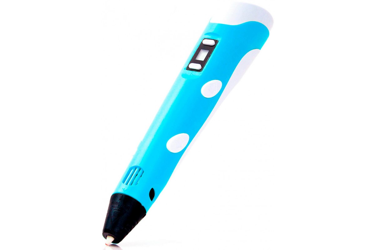 3D ручка Spider Pen LITE с ЖК дисплеем, голубая
