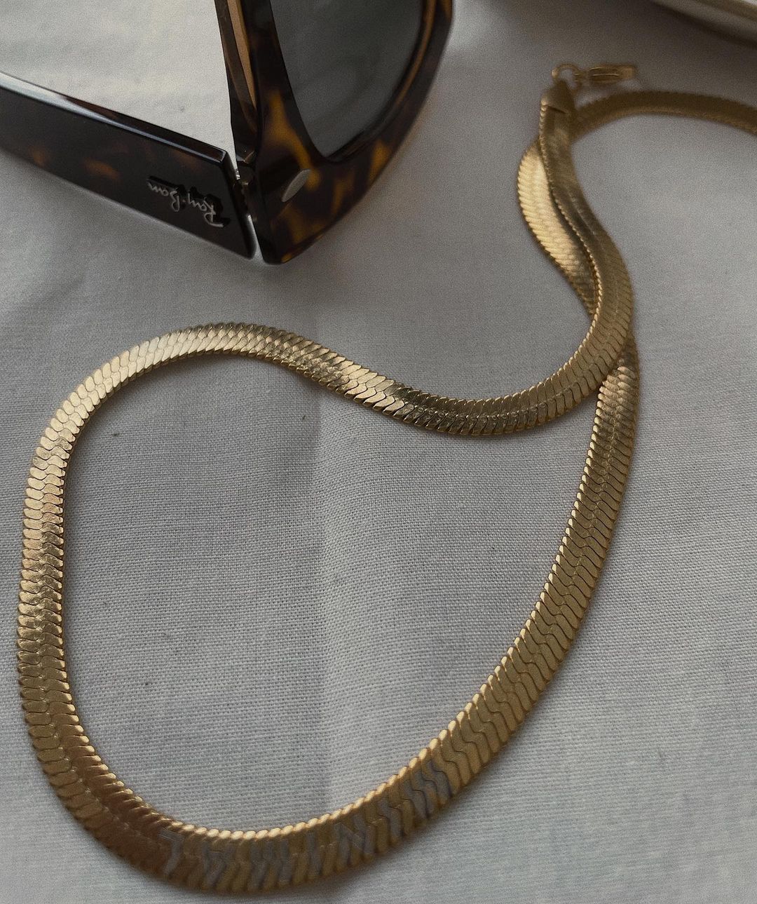 Цепь Minimal Гладкая (золото)