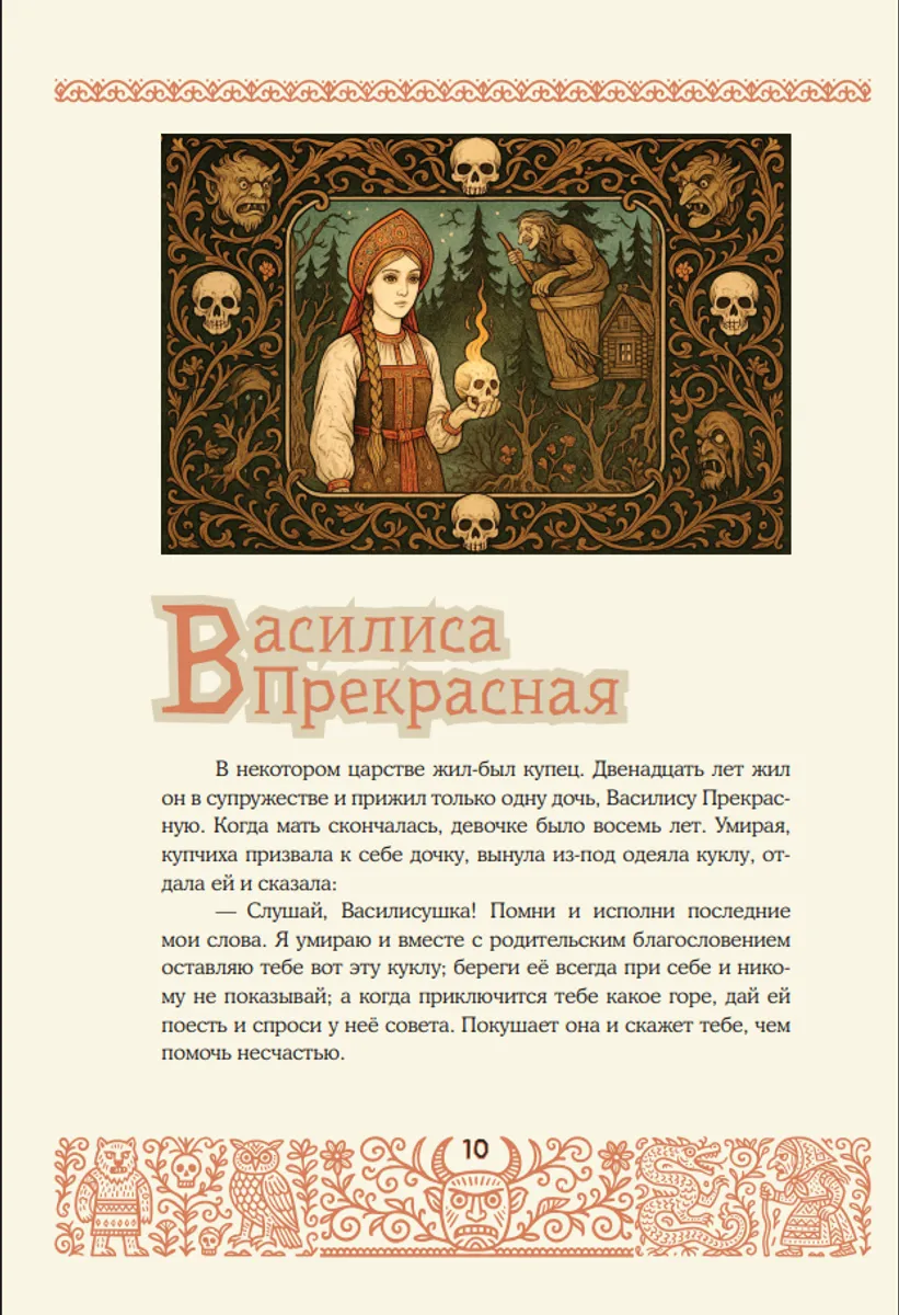 Страшные русские сказки(с илл.И.Петелиной)