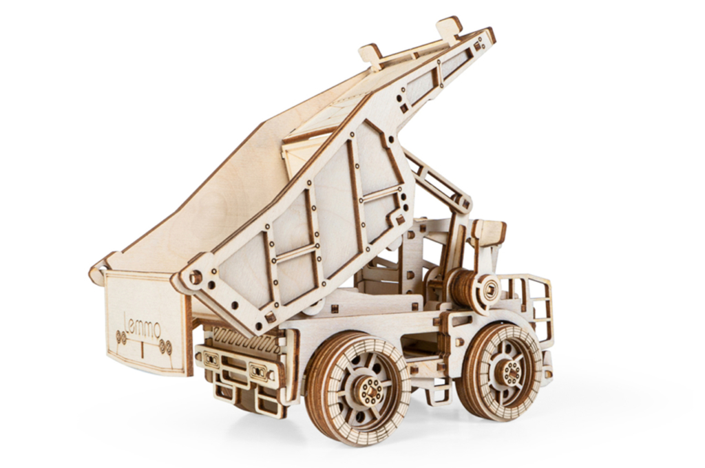 Деревянный конструктор Lemmo Cамосвал Рекс