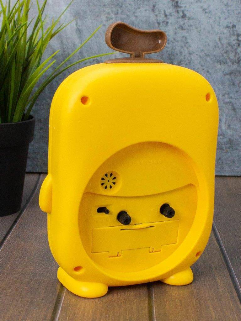 Часы-будильник Rainbow duck (yellow)